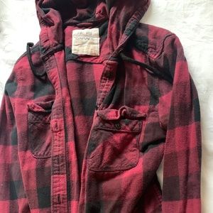 Plaid shirt - garage